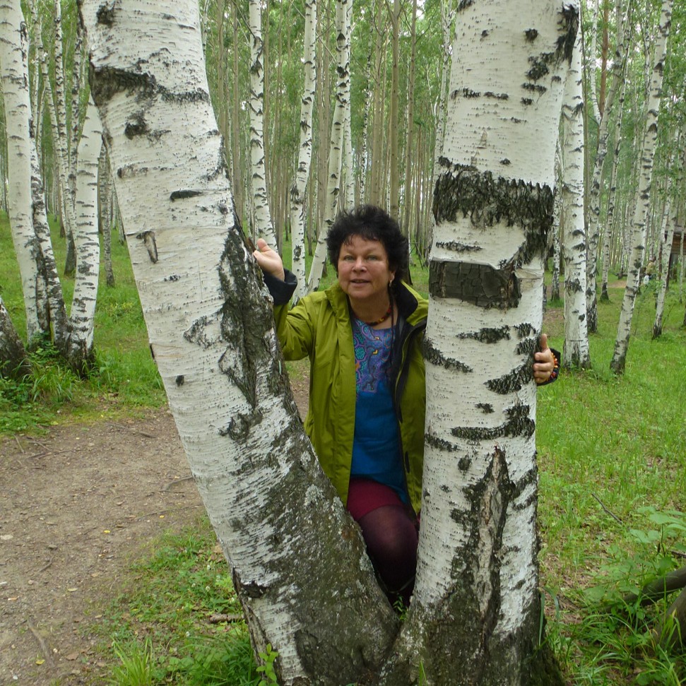 Birkenfrau und Sonnenhirsch