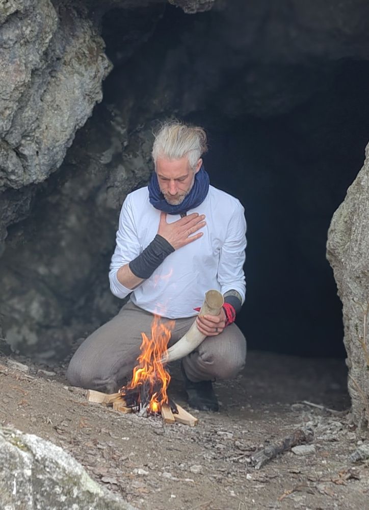 Zeremonie zu Neumond