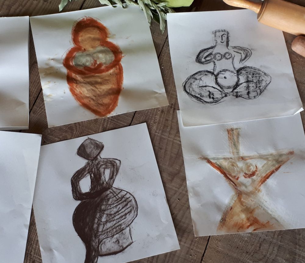 Die Göttin in Dir - Tonbrennen am Lagerfeuer