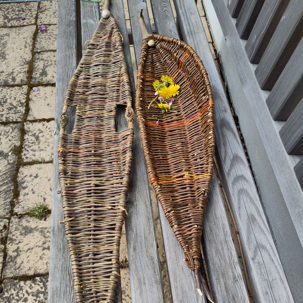 Weiden und Handwerk: Dein Blatt entsteht