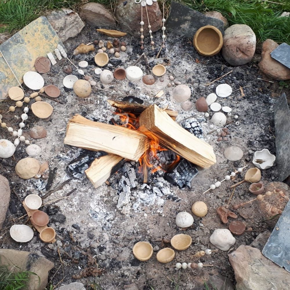 Die Göttin in Dir - Tonbrennen am Lagerfeuer